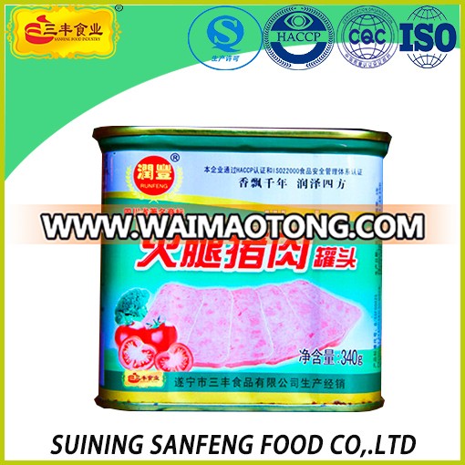 Runfeng ham pork luncheon meat